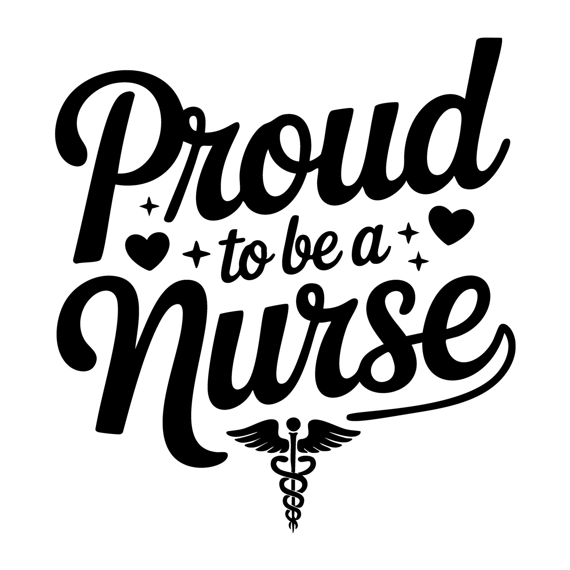 Proud to Be a Nurse SVG