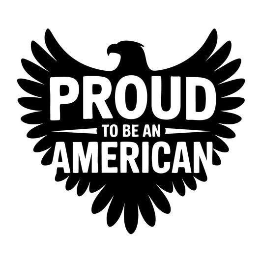 Proud to Be an American SVG