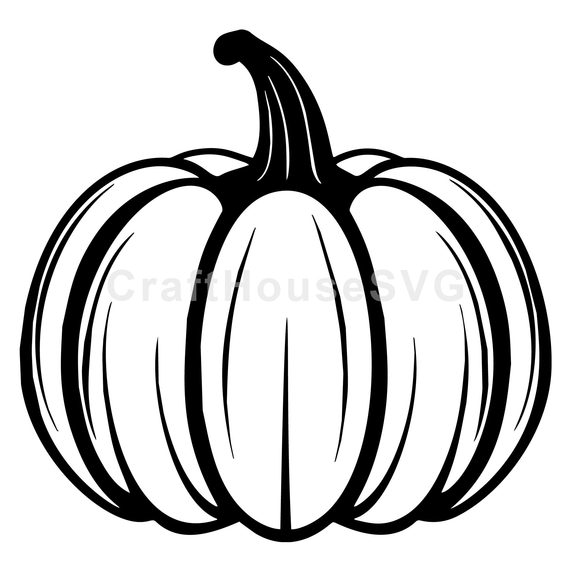 Pumpkin SVG | Autumn Harvest Craft SVG