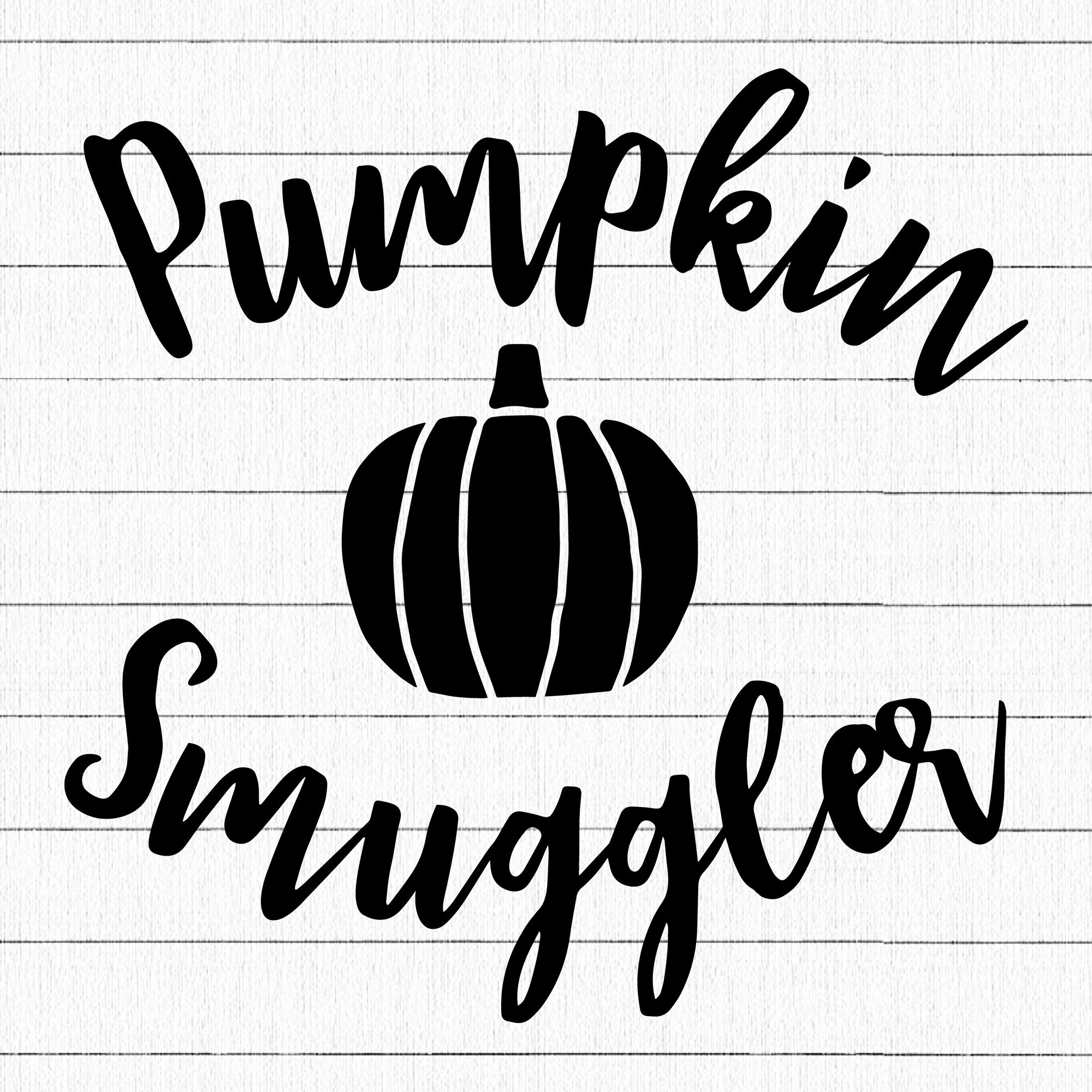 Pumpkin Smuggler SVG | M28F15