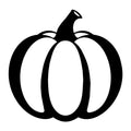 Pumpkin SVG design for Cricut, Silhouette, laser cutting, vinyl, sublimation, and Halloween fall craft projects.