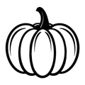 Pumpkin SVG design for Cricut, Silhouette, laser cutting, vinyl, sublimation, and Halloween fall craft projects.