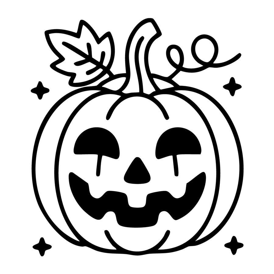 Pumpkin Face SVG