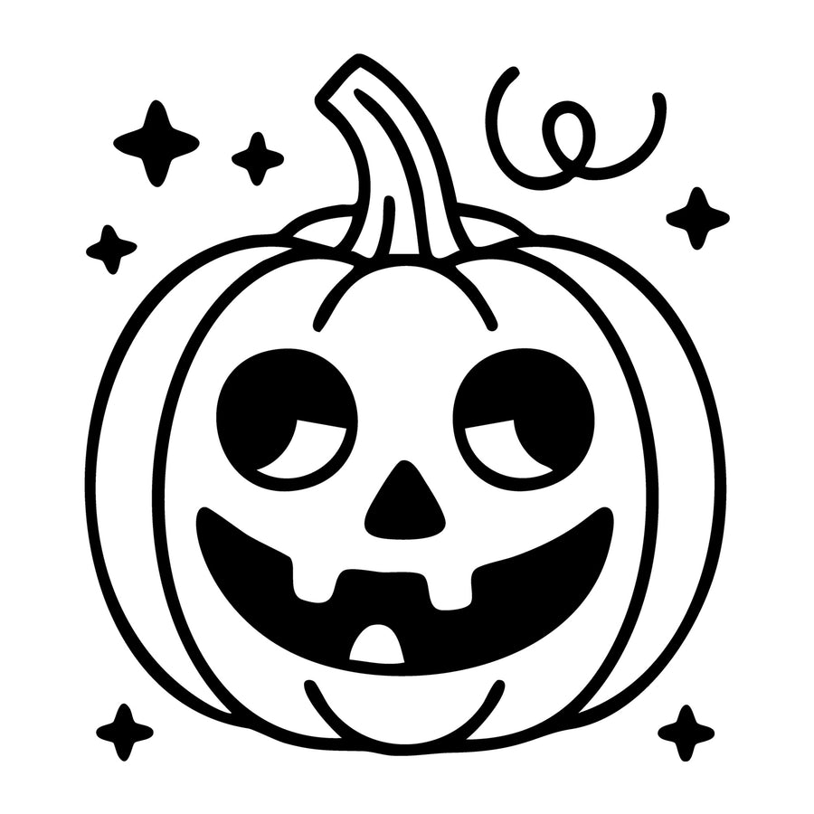 Pumpkin Face SVG