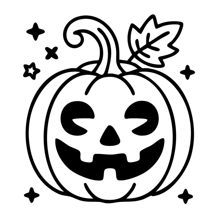 Pumpkin Face SVG