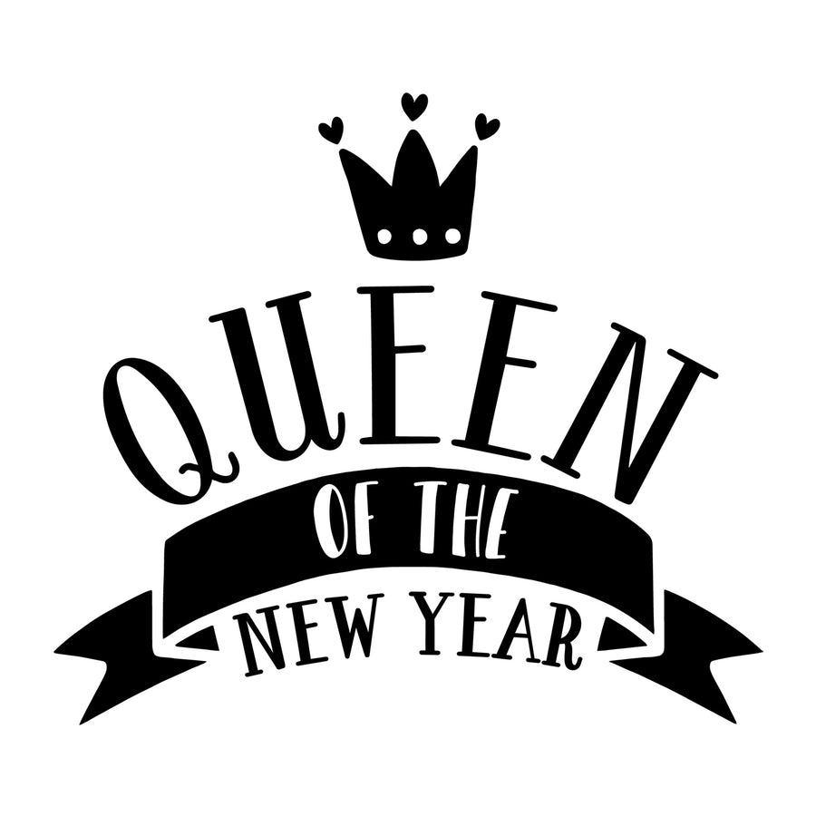 Queen Of The New Year SVG