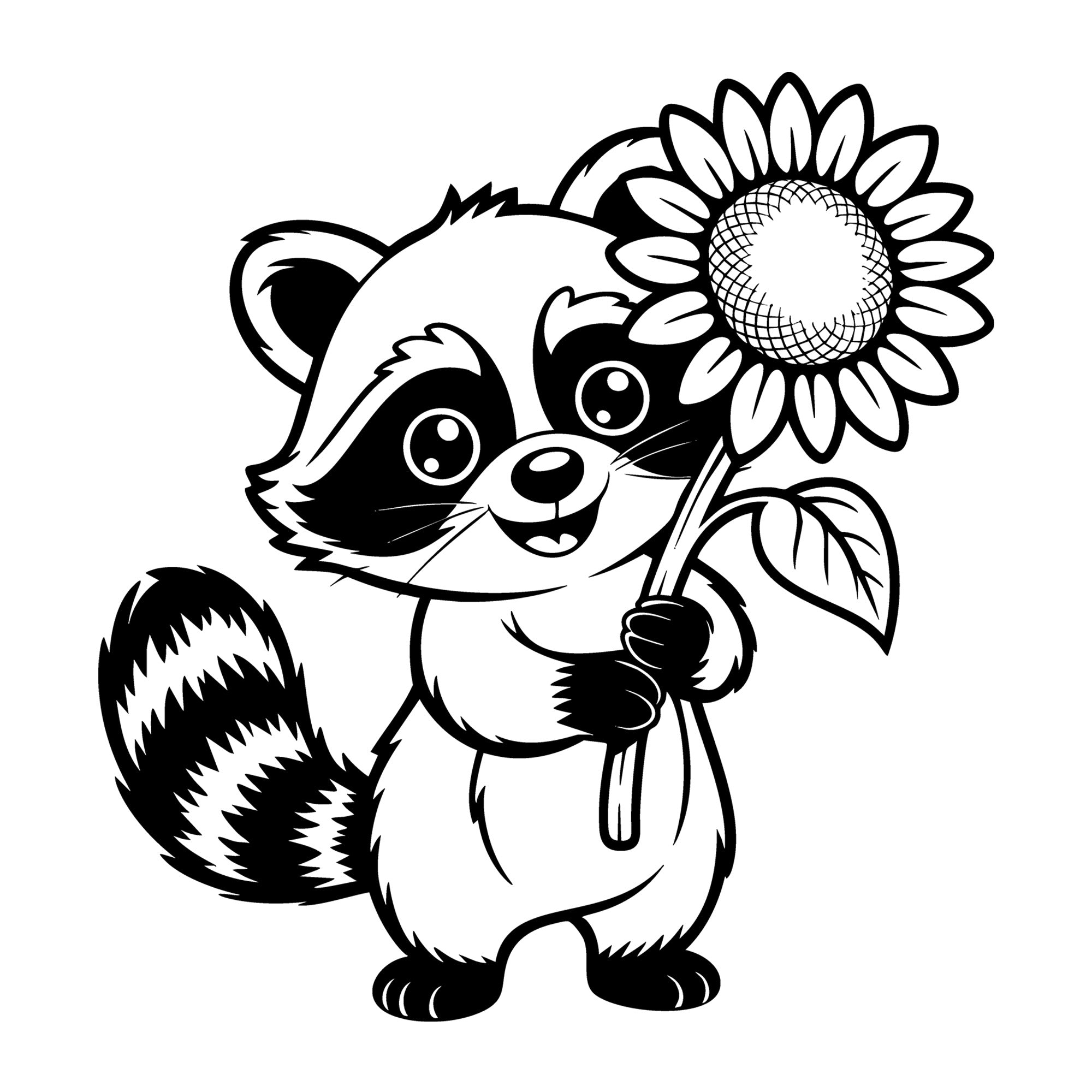 Raccoon SVG