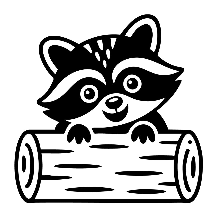 Raccoon SVG
