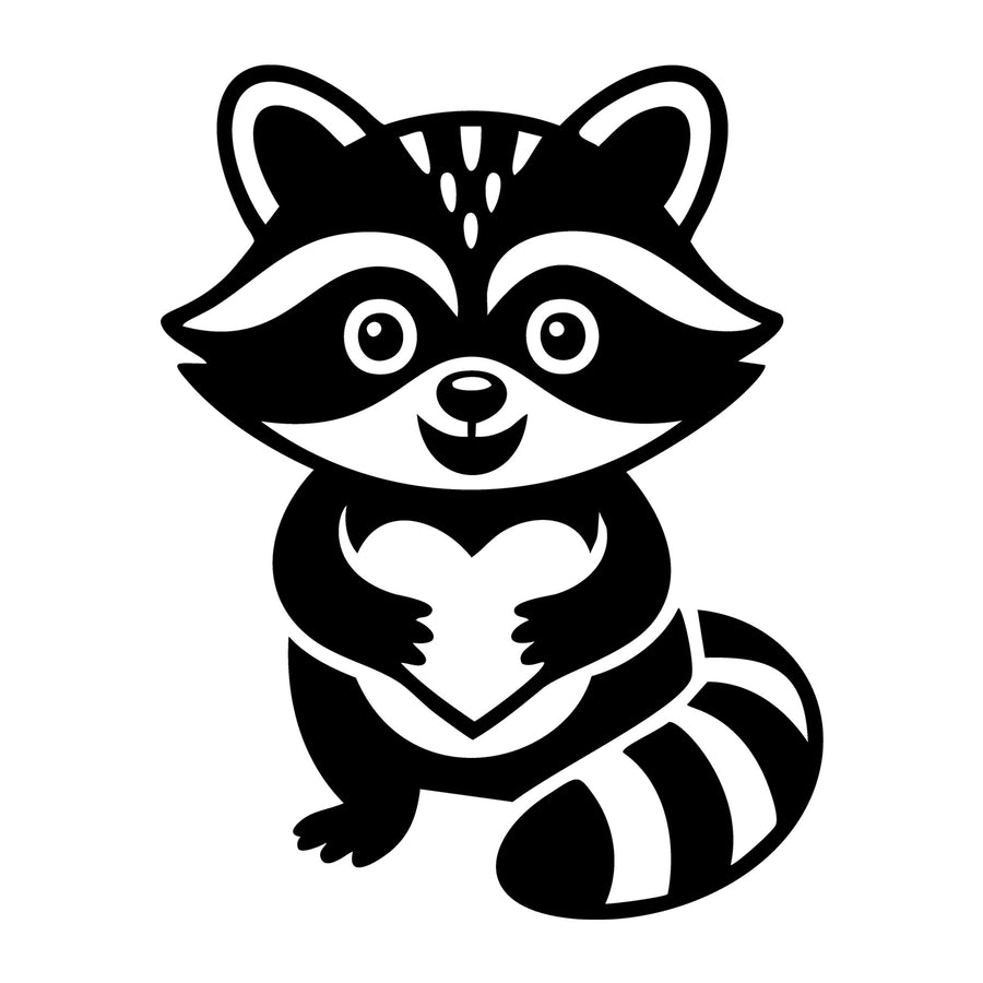 Raccoon SVG