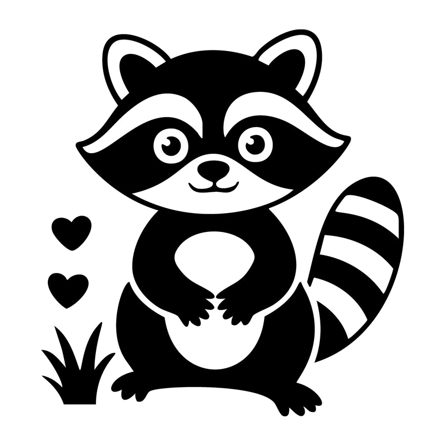 Raccoon SVG