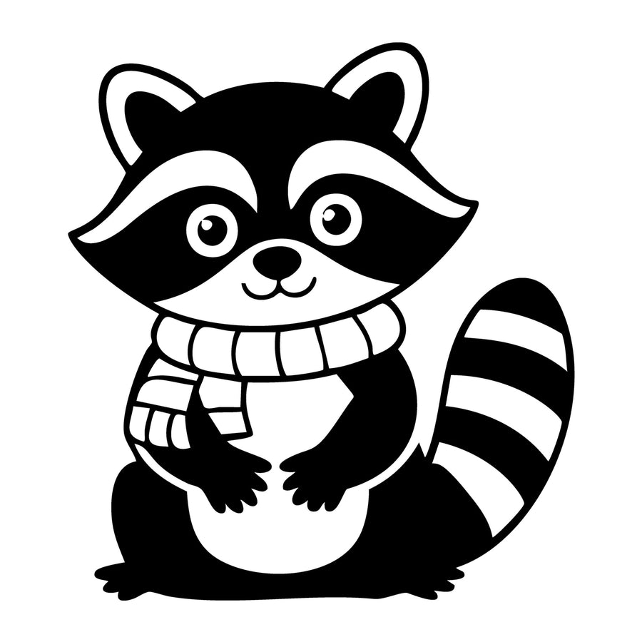 Raccoon SVG