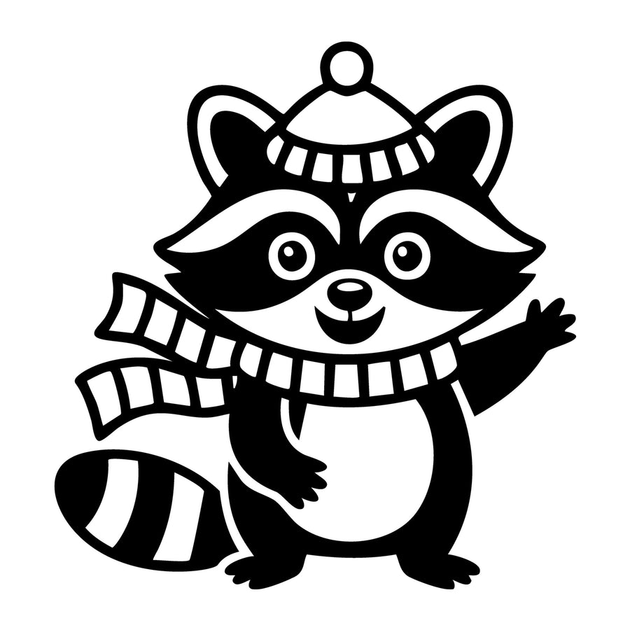 Raccoon SVG