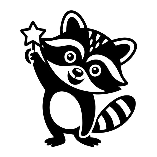 Raccoon SVG