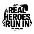 Real Heroes Run In SVG