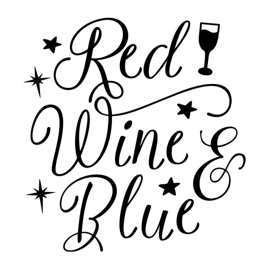 Red Wine and Blue SVG