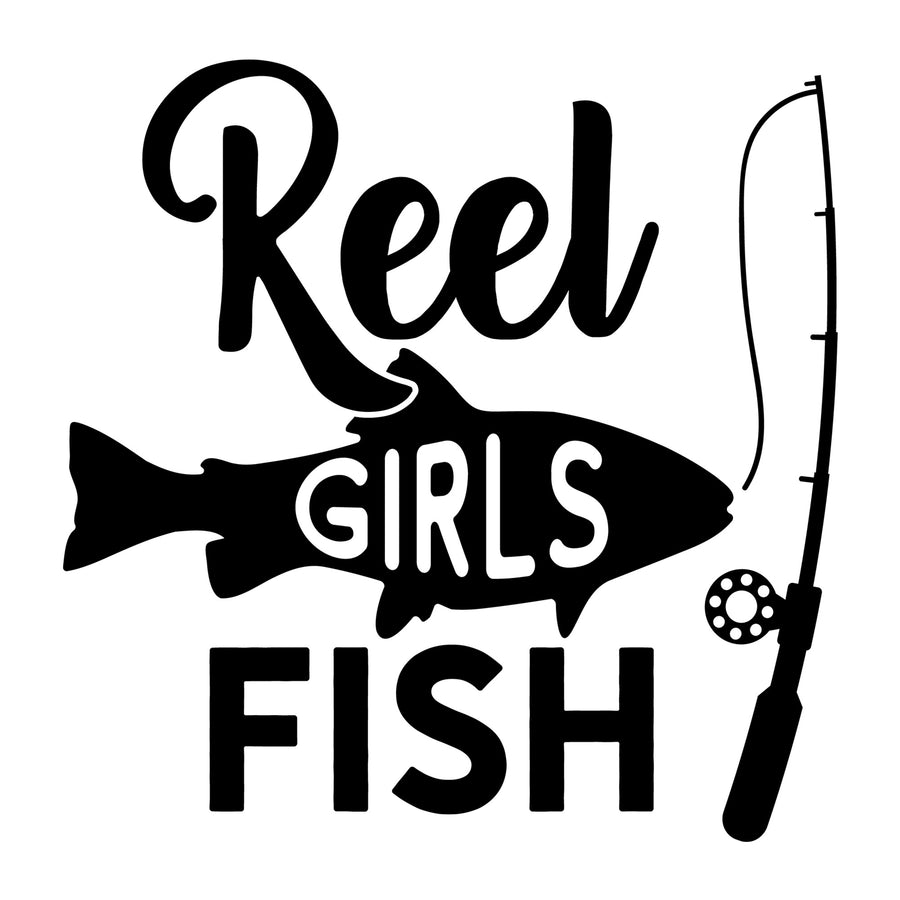 Reel Girls Fish SVG
