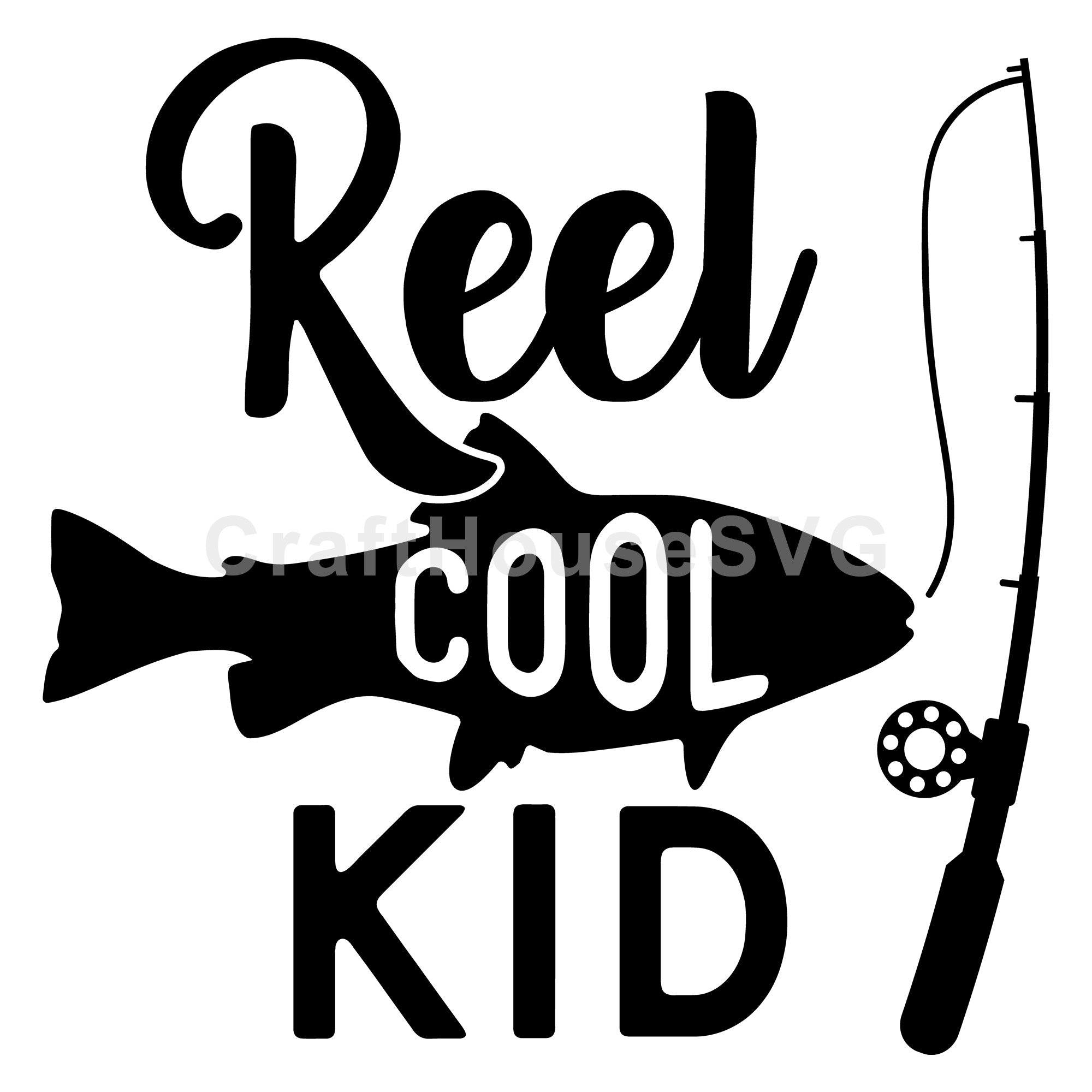 Reel cool kid SVG