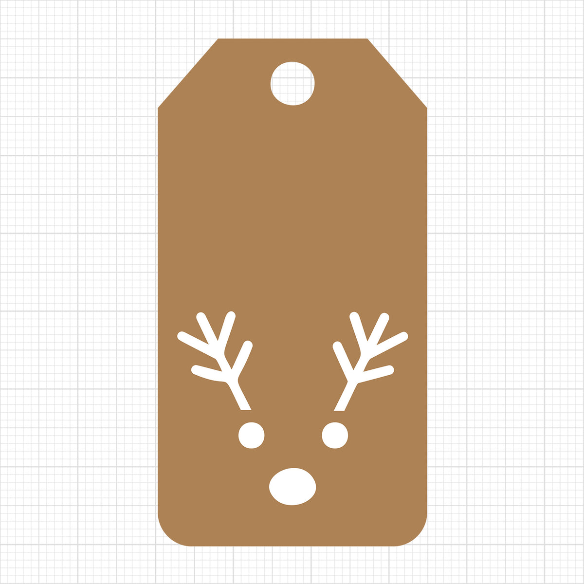 Reindeer Gift Tag
