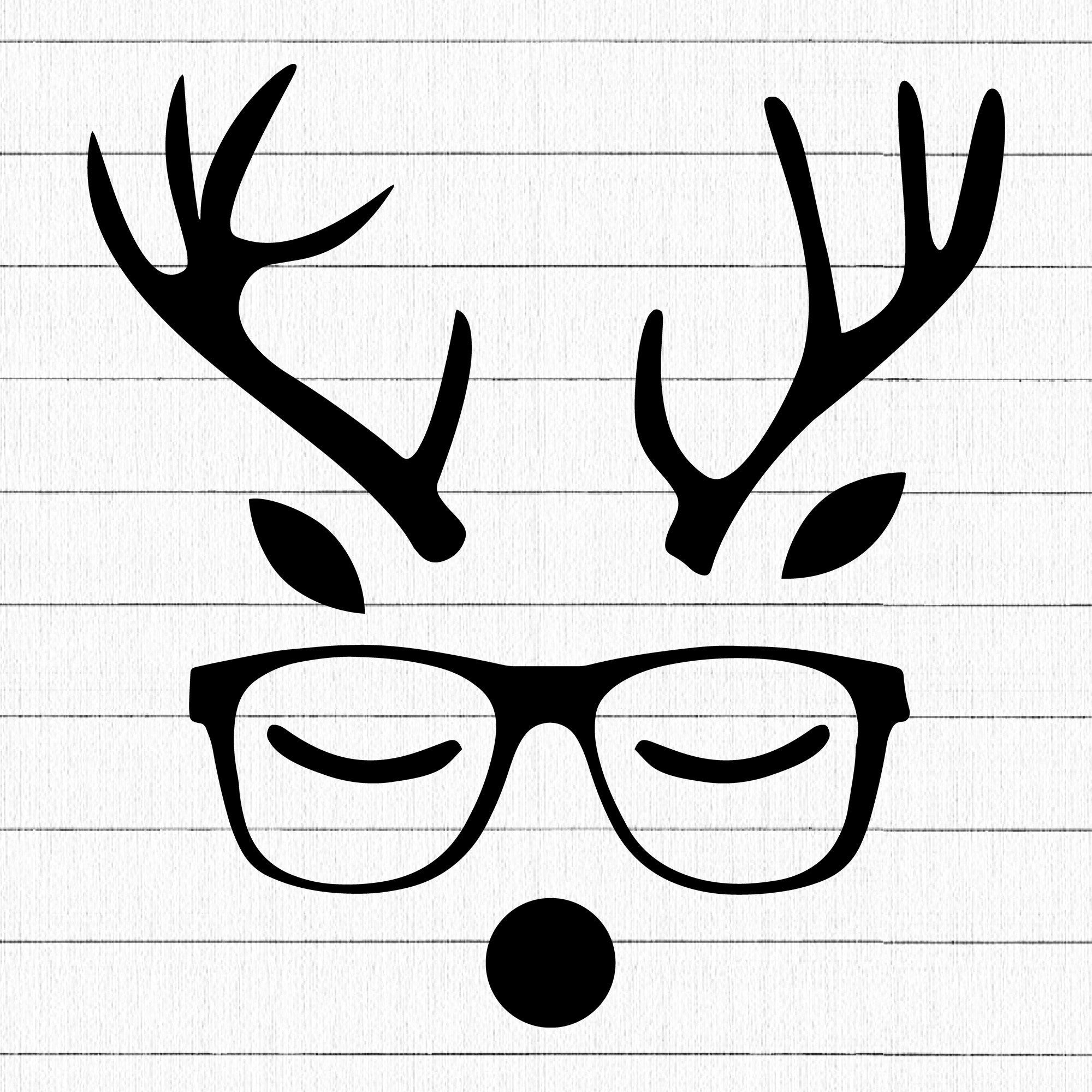 Reindeer boy SVG | M37F8