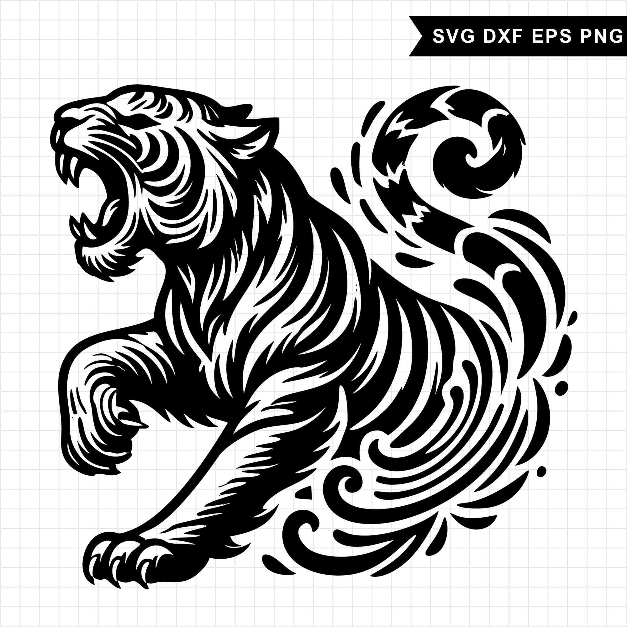 Tiger SVG Bundle