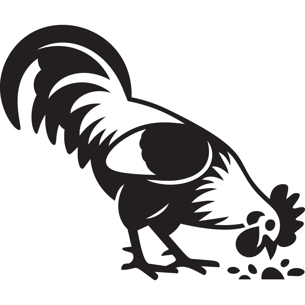 Rooster SVG File SVG DXF EPS PNG - Craft House SVG