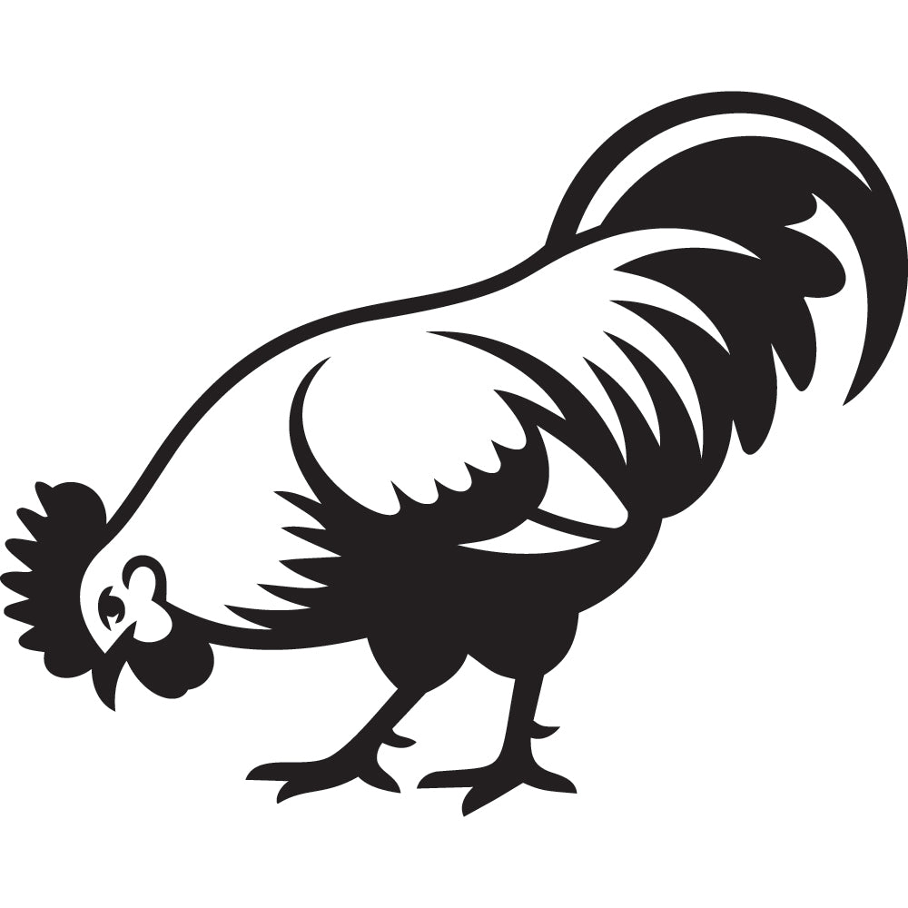 Rooster SVG File SVG DXF EPS PNG - Craft House SVG
