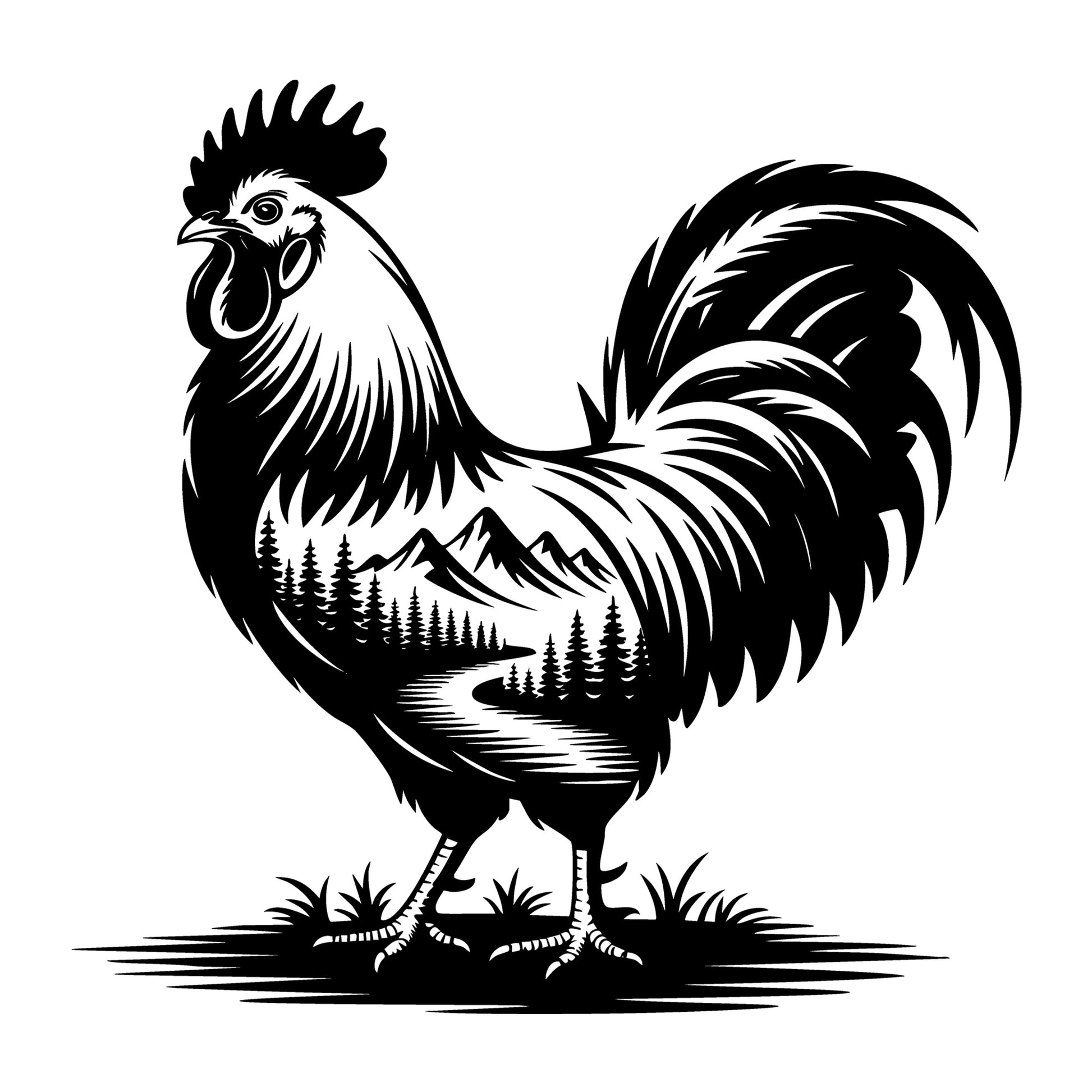 Rooster SVG