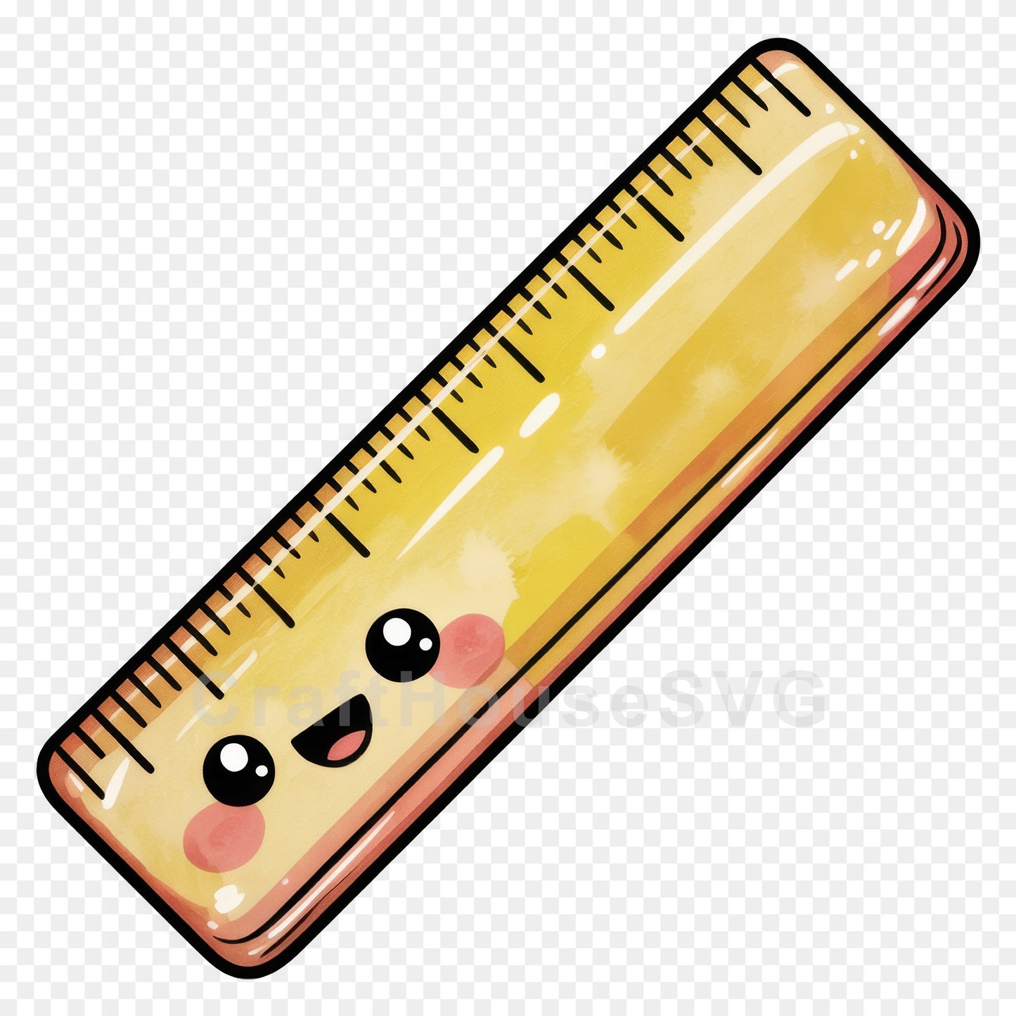 Kawaii Back to School Clipart Bundle