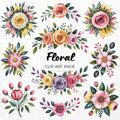 Floral Clipart Sublimation Bundle PNG - Craft House SVG