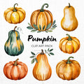 Pumpkin Clipart Sublimation Bundle PNG - Craft House SVG