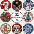 Christmas 3D Ornament Bundle Sublimation Designs PNG - Craft House SVG