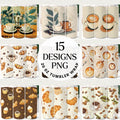 Coffee Tumbler Sublimation Bundle PNG 20 oz - Craft House SVG