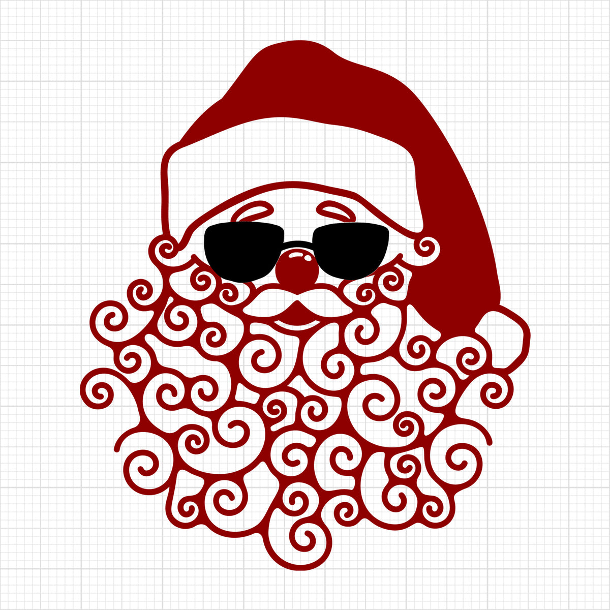 Santa Claus Glasses 2