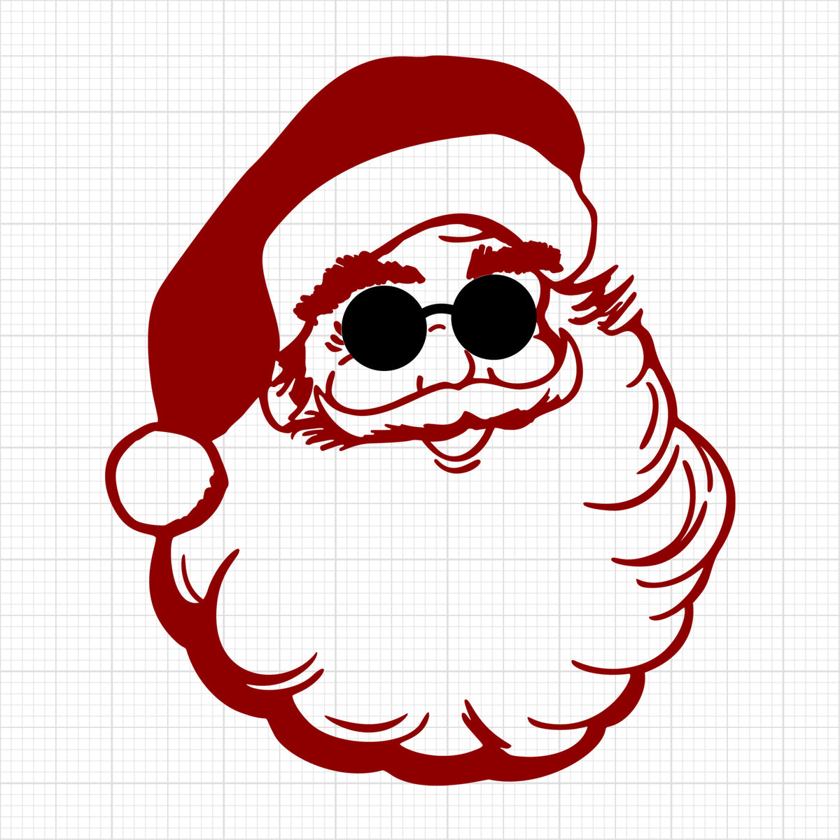 Santa Claus Glasses 3