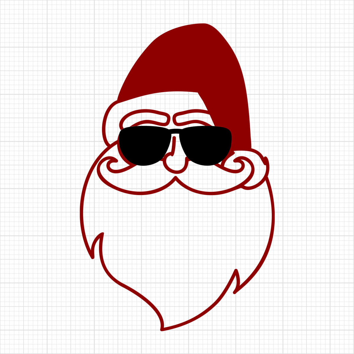Santa Claus Glasses 4