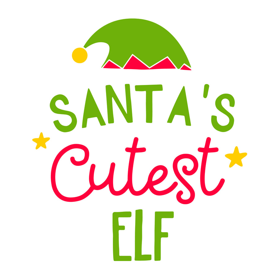 Santa's cutest elf SVG