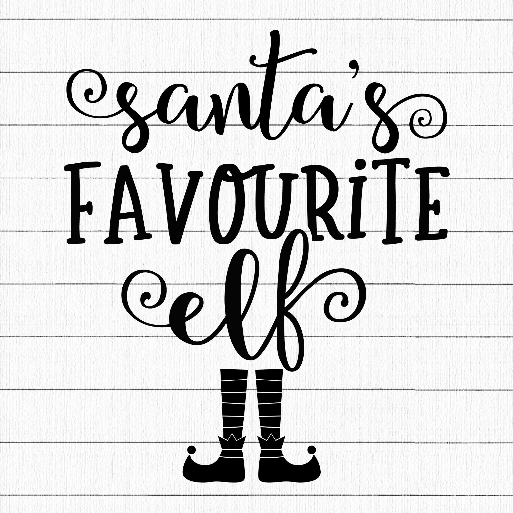 Santas favourite elf SVG | M37F12