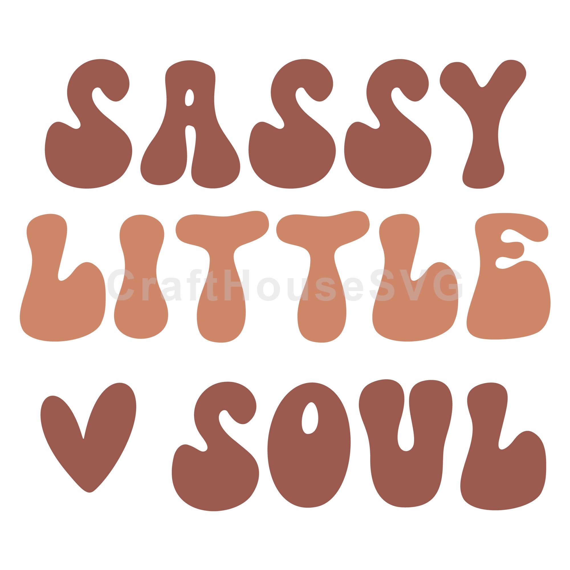 Sassy Little Soul Boho Baby SVG