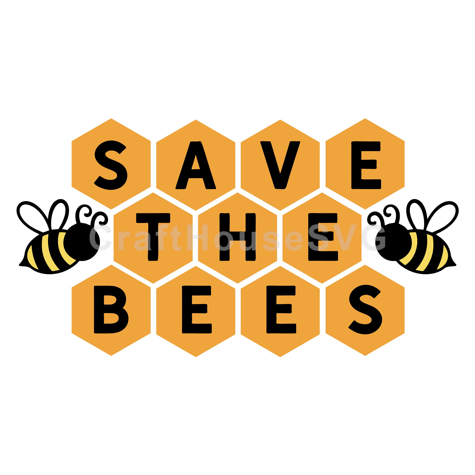 Save The Bees SVG