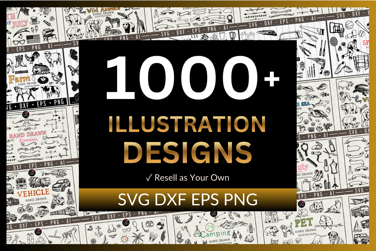 Lifetime Access with PLR Resell Rights - Craft House SVG