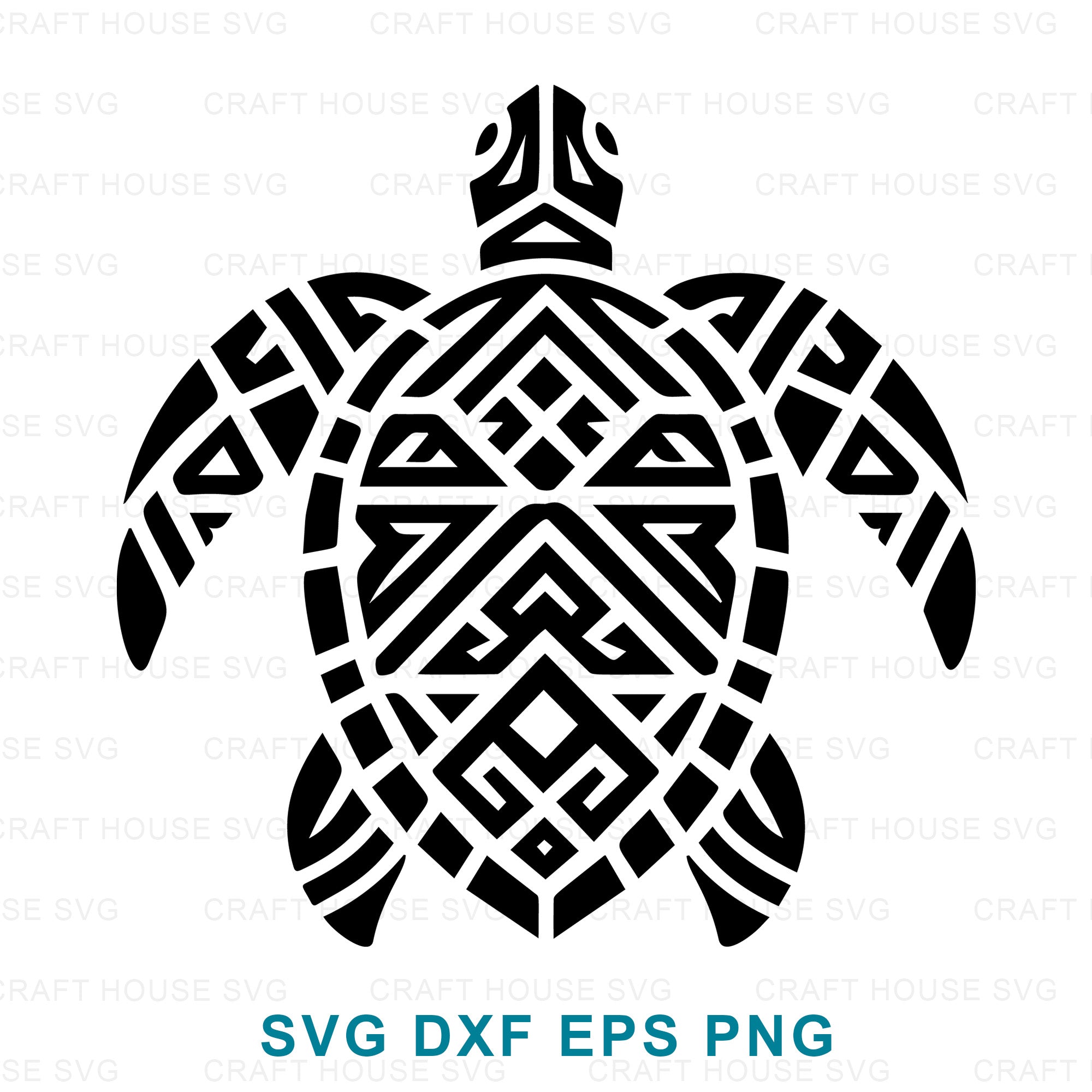 Sea Turtle SVG Simple