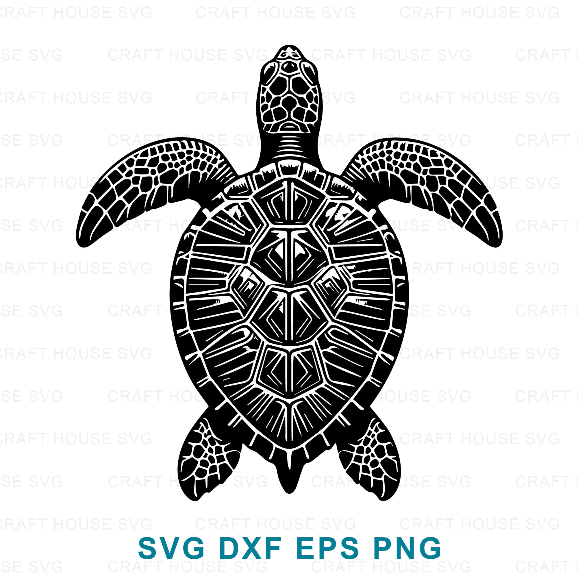 Sea Turtle SVG Cut Files