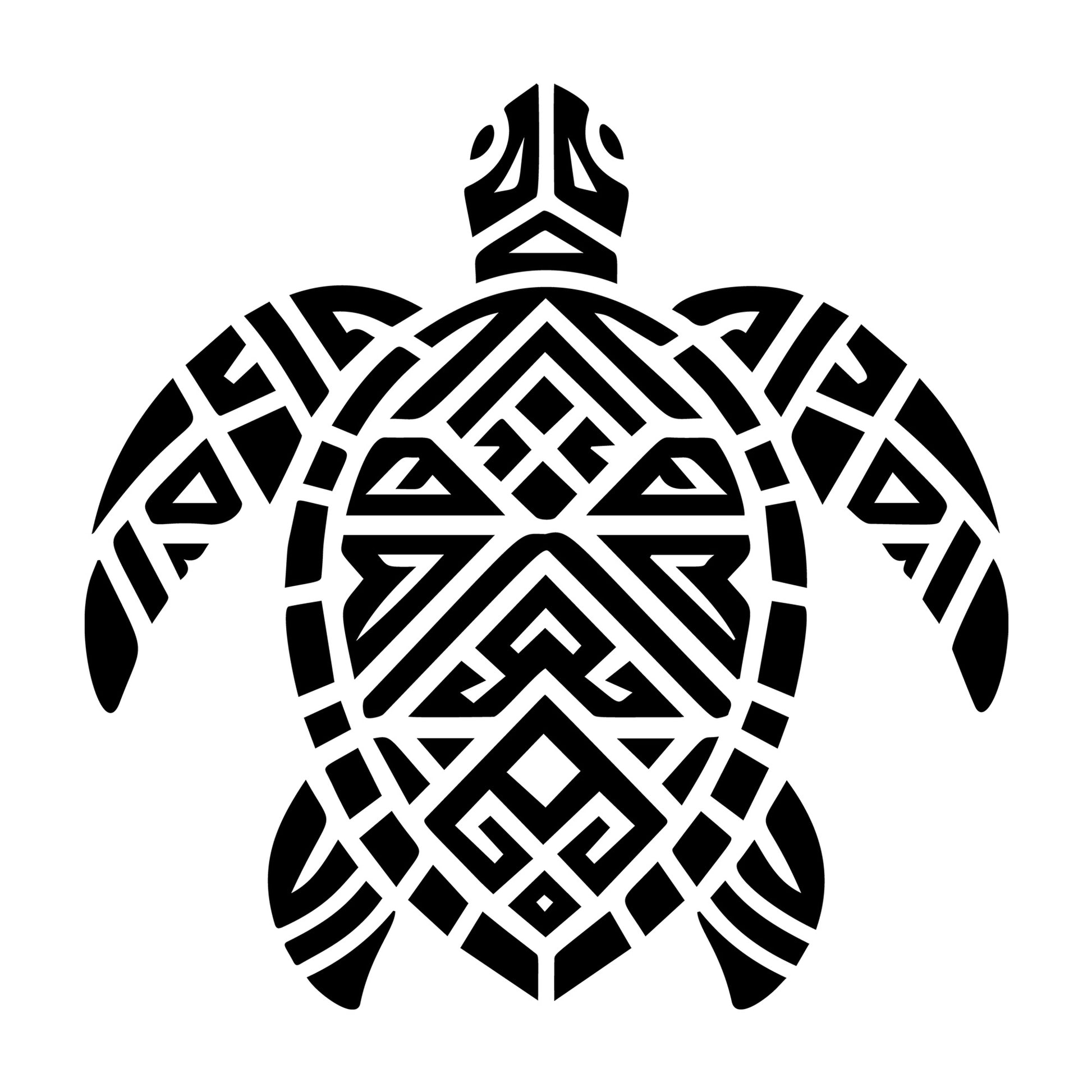 Sea Turtle SVG design for Cricut, Silhouette, laser cutting, vinyl, sublimation, and craft projects.