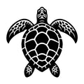 Sea Turtle SVG design for Cricut, Silhouette, laser cutting, vinyl, sublimation, and craft projects.