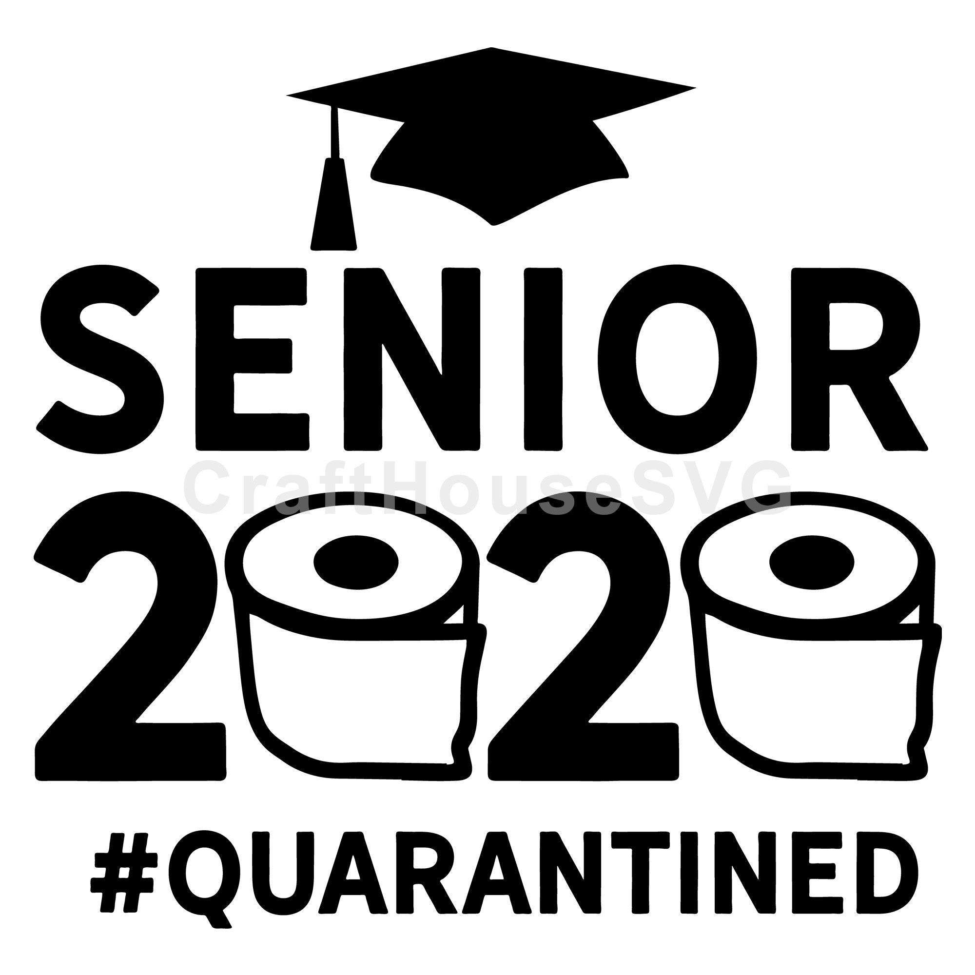 Senior 2020 quarantined SVG