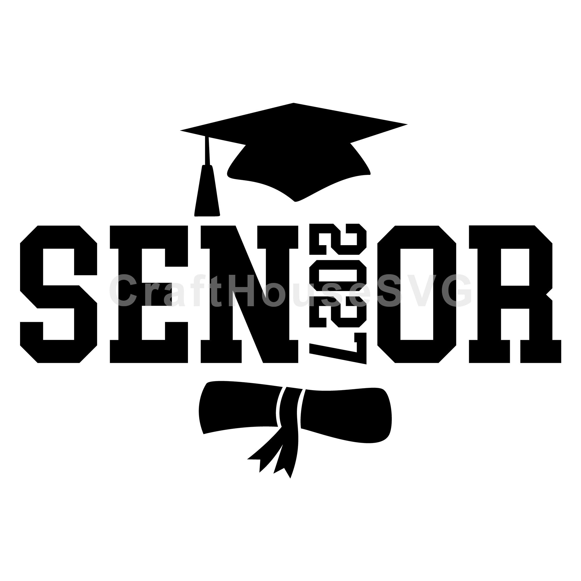 Senior 2027 SVG