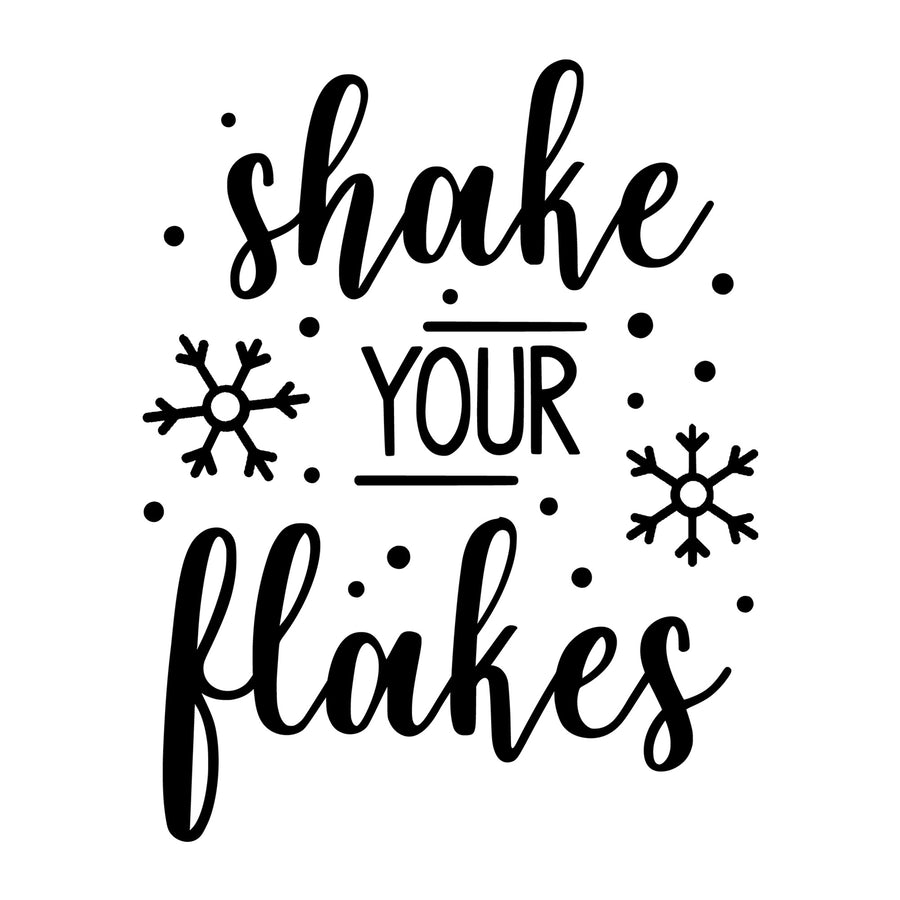Shake Your Flakes SVG