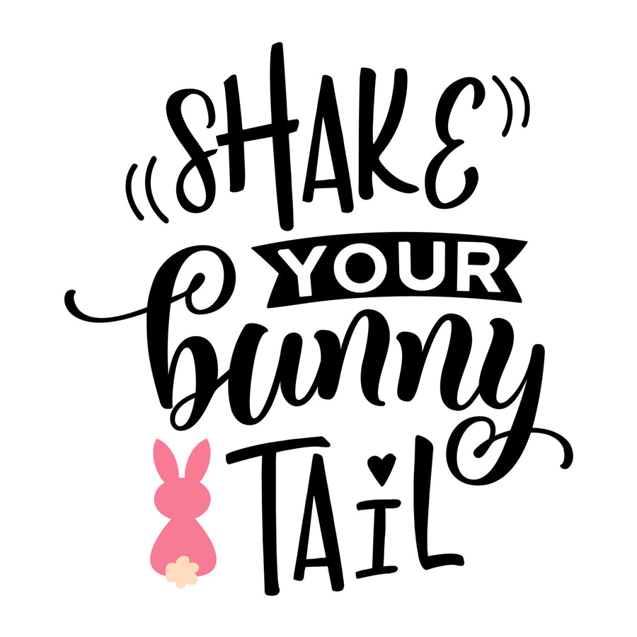 Shake your bunny tail SVG