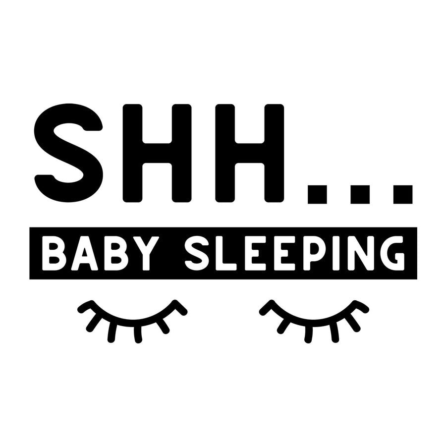 Shh baby sleeping SVG