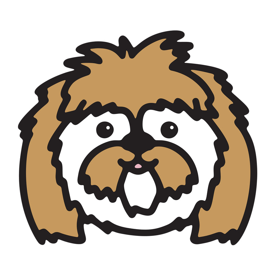 Shih Tzu SVG dog design for Cricut, Silhouette, laser cutting, vinyl, sublimation, and pet craft projects.